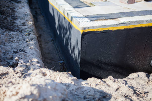 Residential Waterproofing installation at a Westlake, OH home by SJ Waterproofing Pros